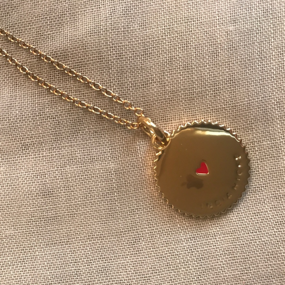 India Hicks gold chain & Mamacita gold pendant